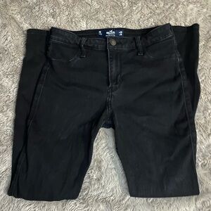Black hollister high-rise jean legging